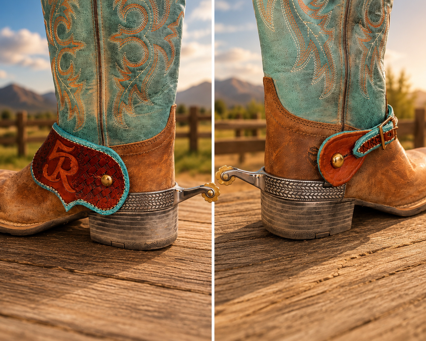 Custom Spur Straps