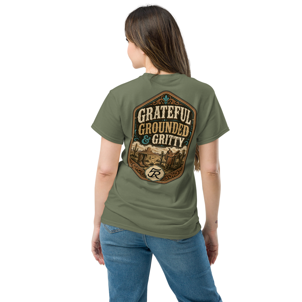 Grateful. Grounded. Gritty.